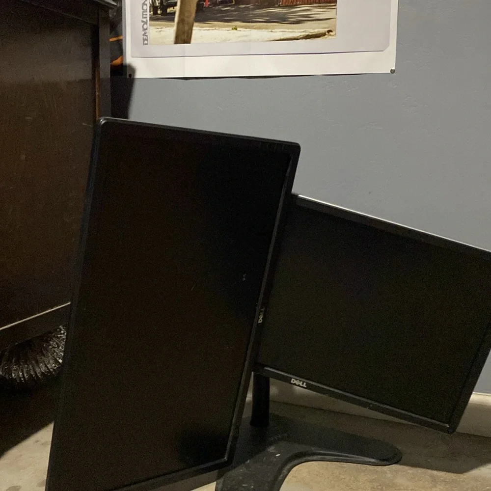 Gaming pc + dual monitors
